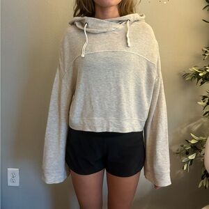 Crop sweat shirt